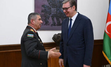 Aleksandar Vucic received Zakir Hasanov