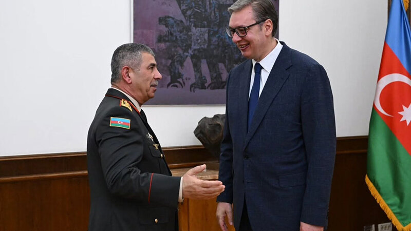 Aleksandar Vucic received Zakir Hasanov