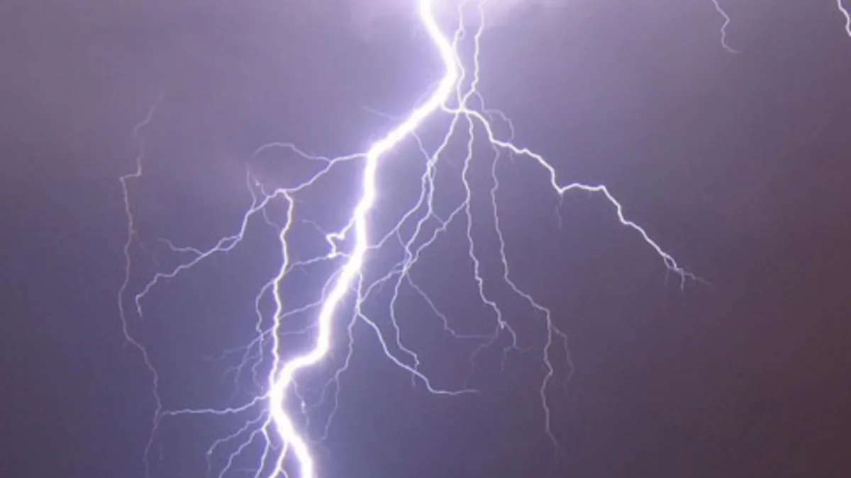 Lightning and rain in most parts of the country – ACTUAL WEATHER