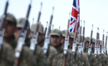 The UK government faces a military budget crisis