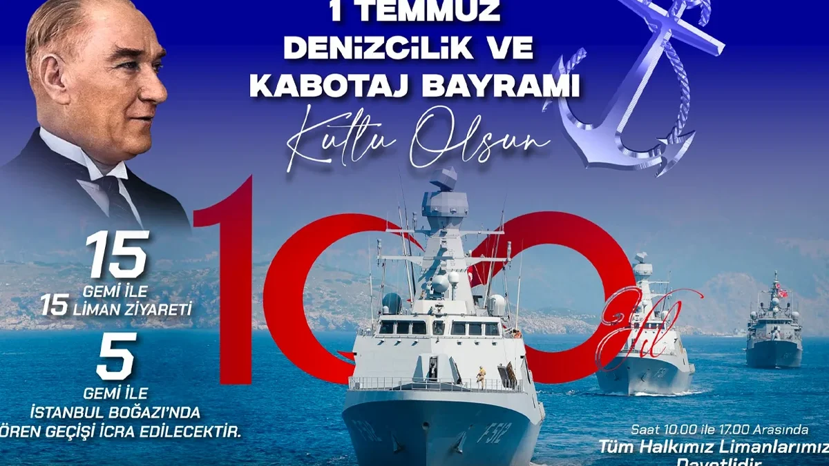 A parade of ships will be organized in the Bosphorus tomorrow