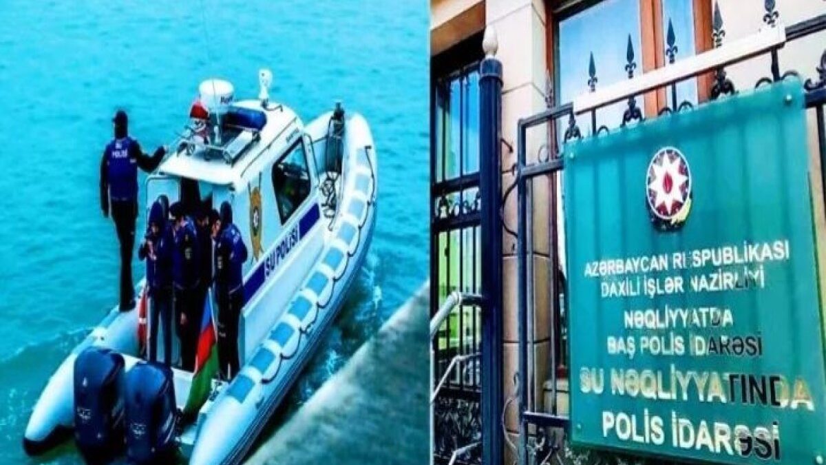 Water police detained a person engaged in illegal fishing in Hovsan