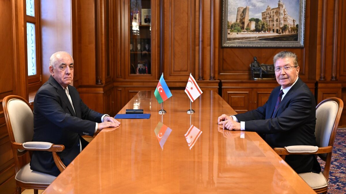Ali Asadov met with the Prime Minister of Northern Cyprus