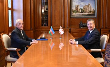 Ali Asadov met with the Prime Minister of Northern Cyprus