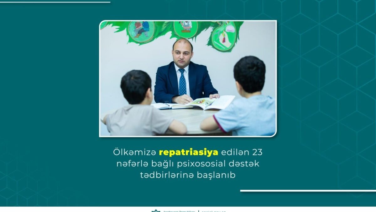 23 Azerbaijani citizens brought from Syria placed in a social service facility