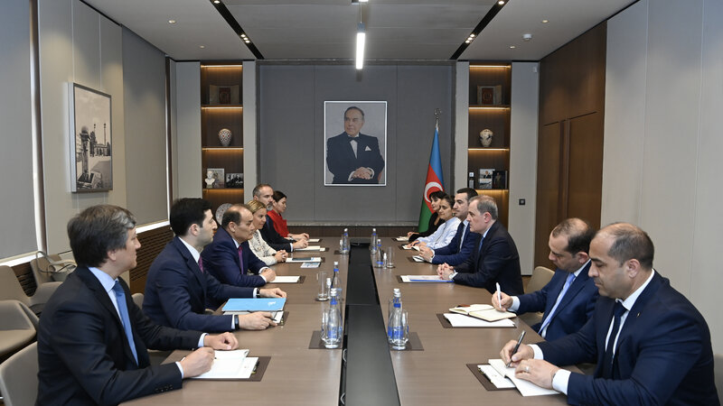 Jeyhun Bayramov received a delegation led by the President of the Turkic Investment Fund