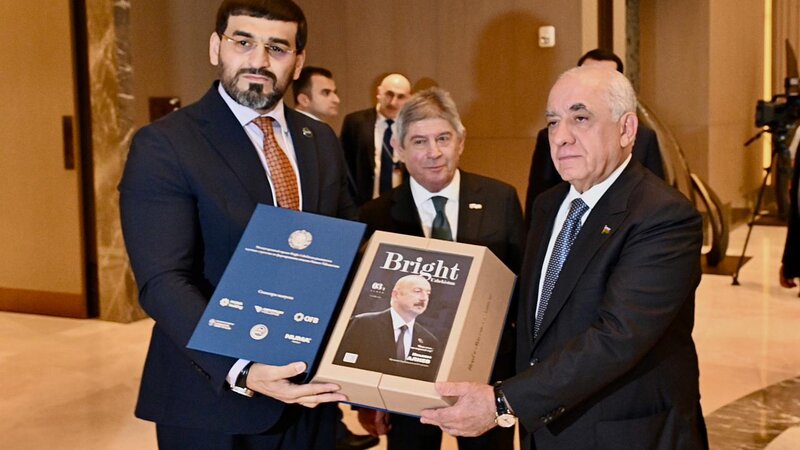 “Bright Uzbekistan” project presented to Ali Asadov