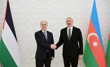President: Azerbaijan supports the establishment of an independent and sovereign State of Palestine with East Jerusalem as its capital