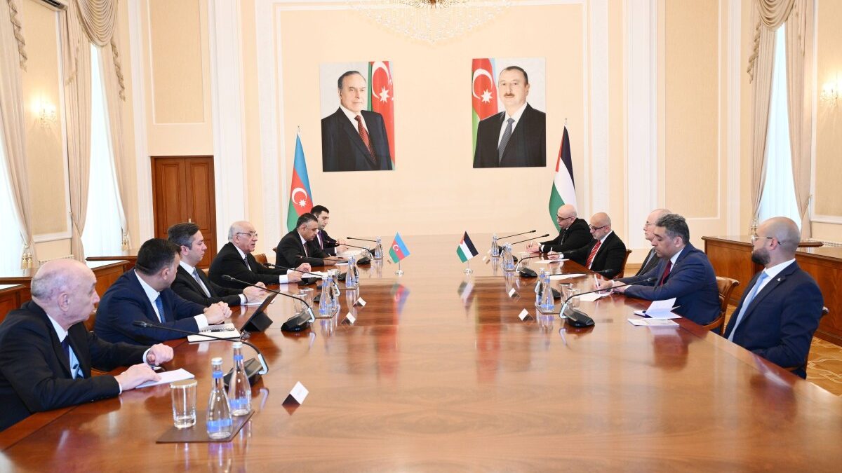 Ali Asadov met with the Prime Minister of Palestine