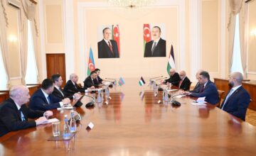 Ali Asadov met with the Prime Minister of Palestine