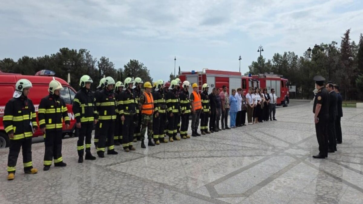 MES held a drill at the “Nizami Ganjavi” museum in Ganja – VIDEO