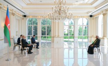 President Ilham Aliyev has accepted the credentials of the new ambassador of Oman