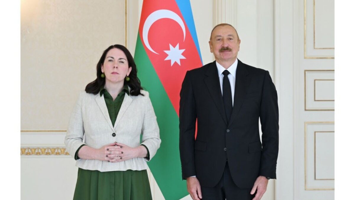 President of Azerbaijan receives credentials of the new Ambassador of Ireland
