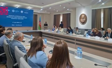 Presentation ceremony of certificates for the “Azerbaijani Language in Media” program held