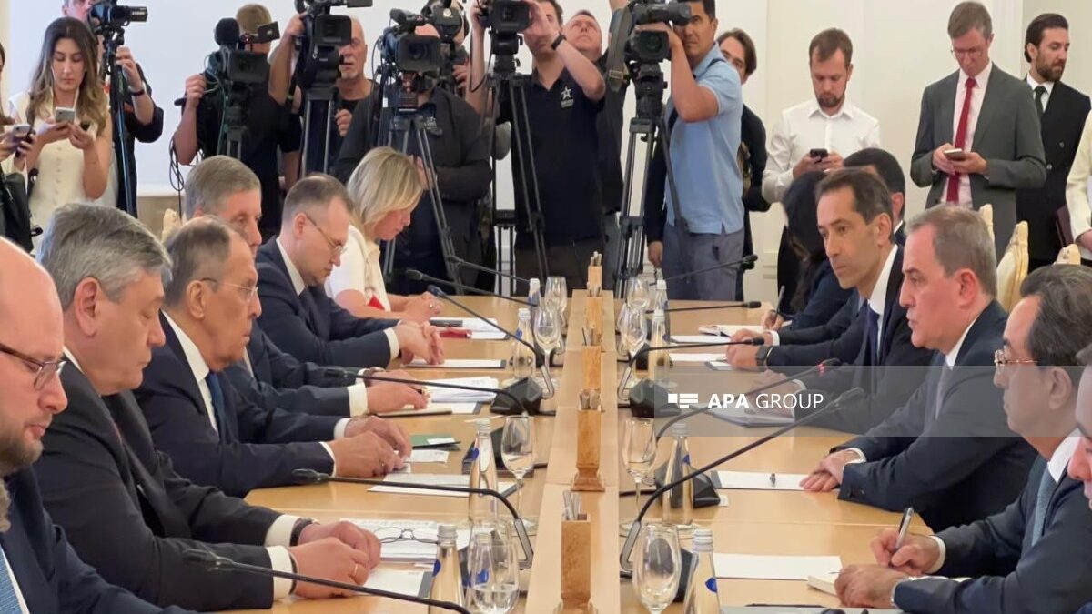 Jeyhun Bayramov and Lavrov discussed the situation in the South Caucasus