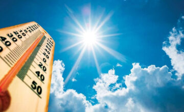 Tomorrow it will be 38 degrees hot