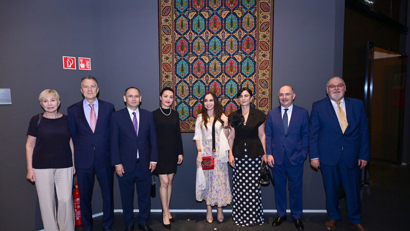 Leyla Aliyeva attended the presentation of the exhibition “Azerbaijani Carpets – From Tradition to Modern Art” in Budapest