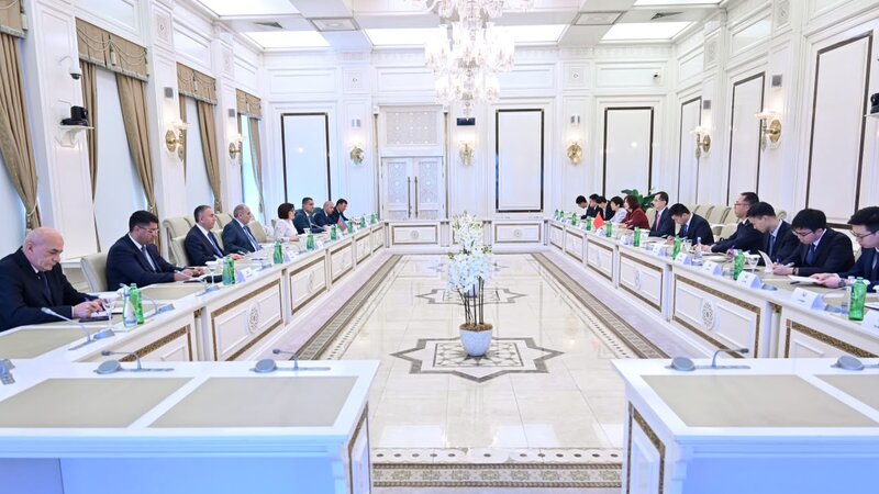 Sahiba Gafarova met with a delegation of the Communist Party of China