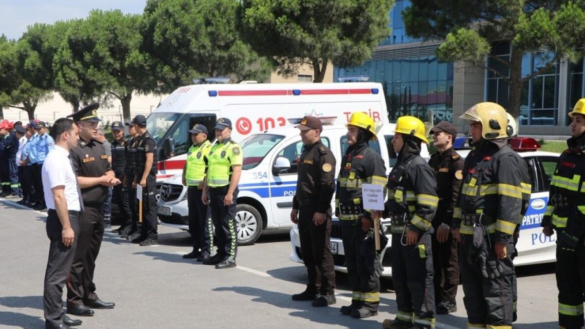 The Baku Regional Center of the MES held civil defense exercises