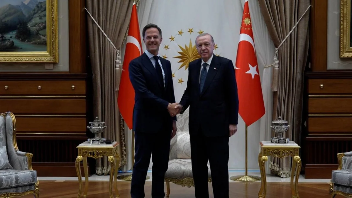 Erdoğan met with NATO Secretary General Mark Rutte