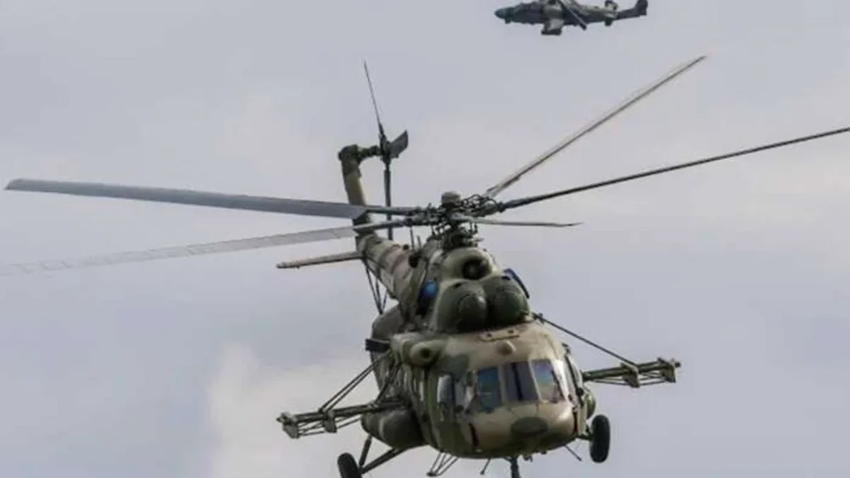 Mi-8 helicopter crashes during neutralization of UAV in Ukraine, entire crew killed