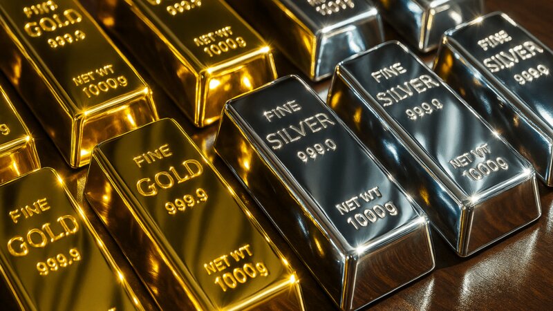 Gold and silver production in Azerbaijan has decreased, while gold exports have increased