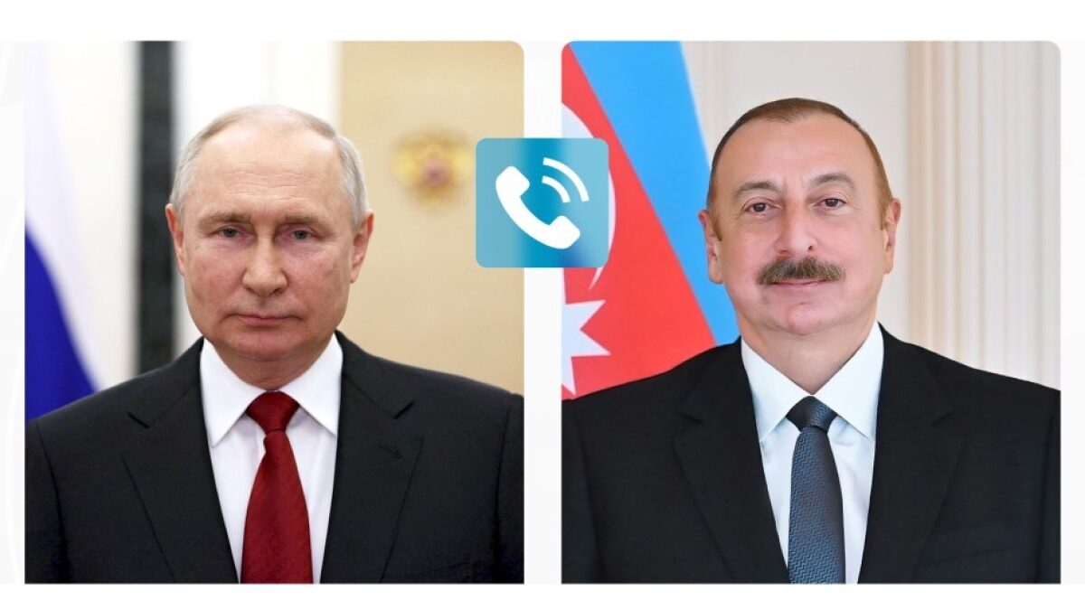 Vladimir Putin called President Ilham Aliyev