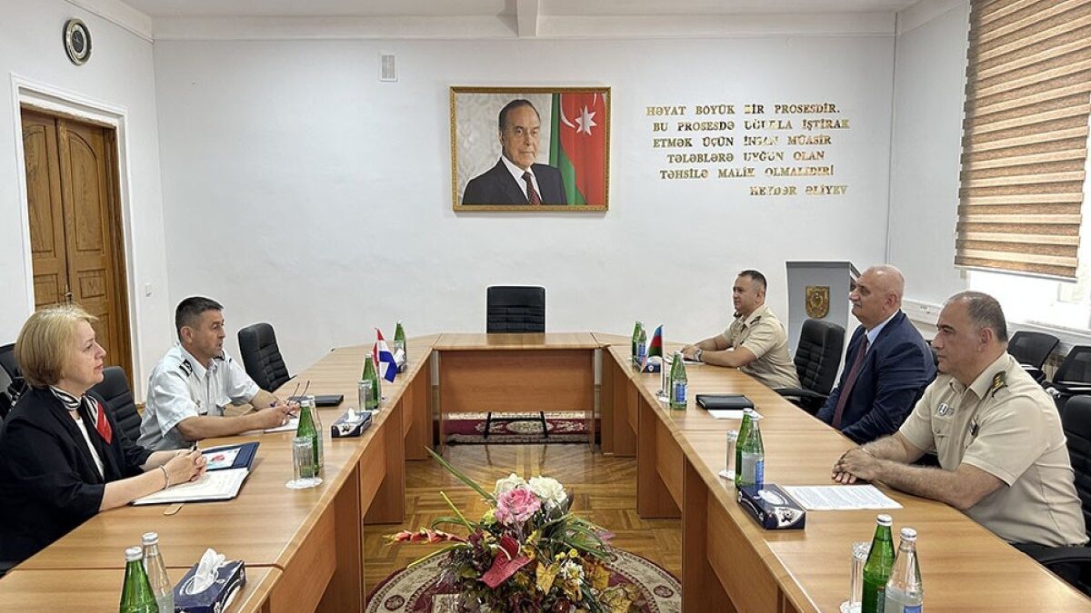 Croatian MoD delegation visits Azerbaijan
