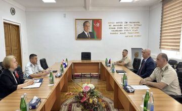 Croatian MoD delegation visits Azerbaijan