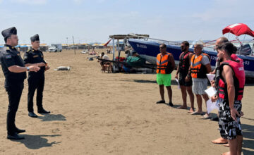 A series of awareness-raising events held for small vessel operators