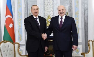 President Ilham Aliyev has sent a congratulatory letter to Alexander Lukashenko