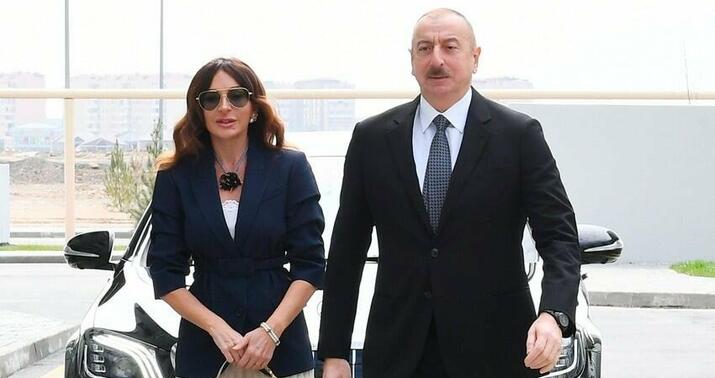 A state banquet was held in Cholpon-Ata in honor of President Ilham Aliyev and First Lady Mehriban Aliyeva