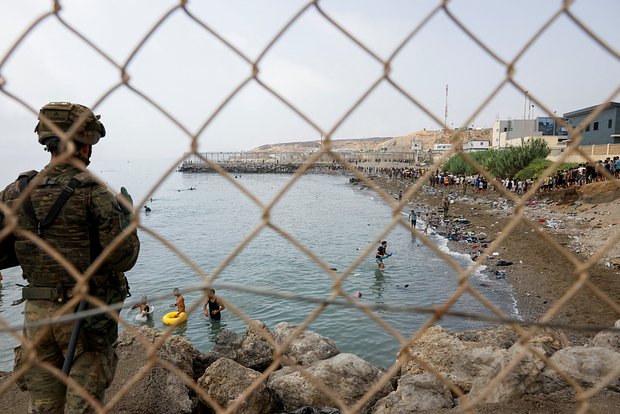 Von der Leyen makes a tough statement regarding the migration crisis in Spain