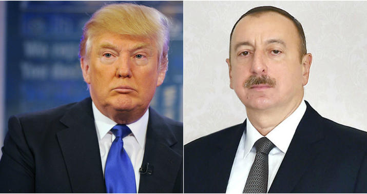 Ilham Aliyev congratulates Donald Trump