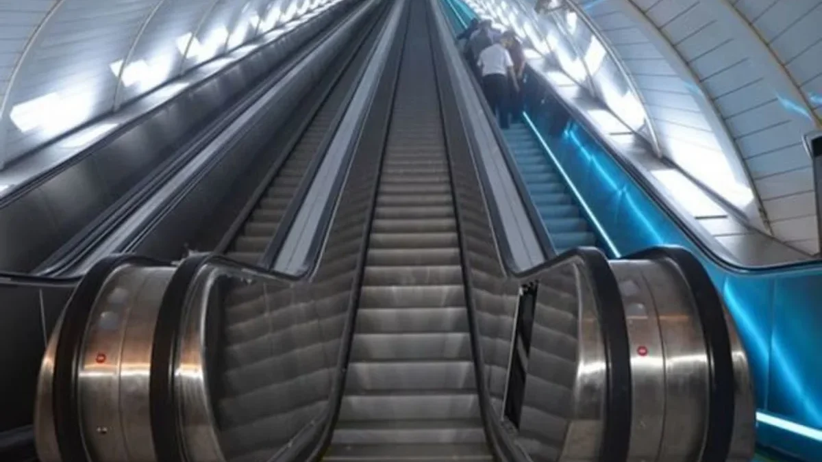 One of the escalators at the “28 May” station will be taken out of service