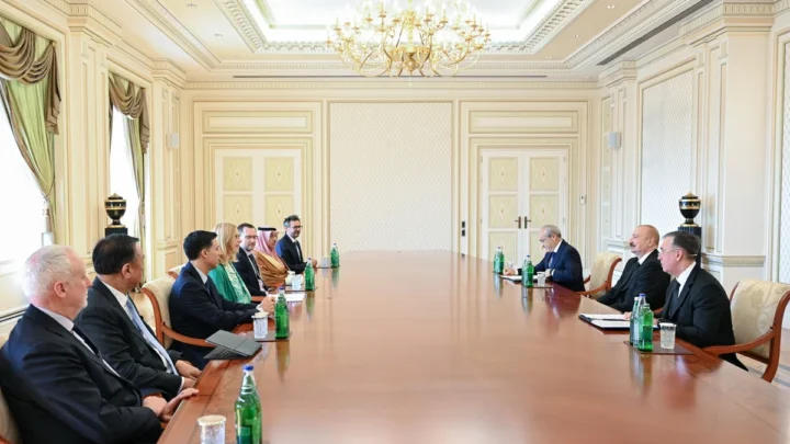 President Ilham Aliyev has received the heads of a number of international organizations