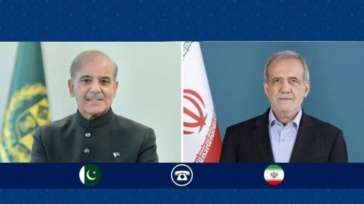 Shehbaz Sharif and Masoud Pezeshkian discuss the regional situation
