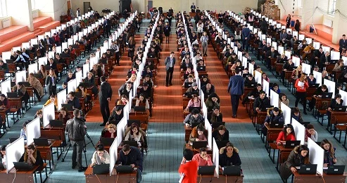 The test examination stage of the recruitment competition for teachers has started