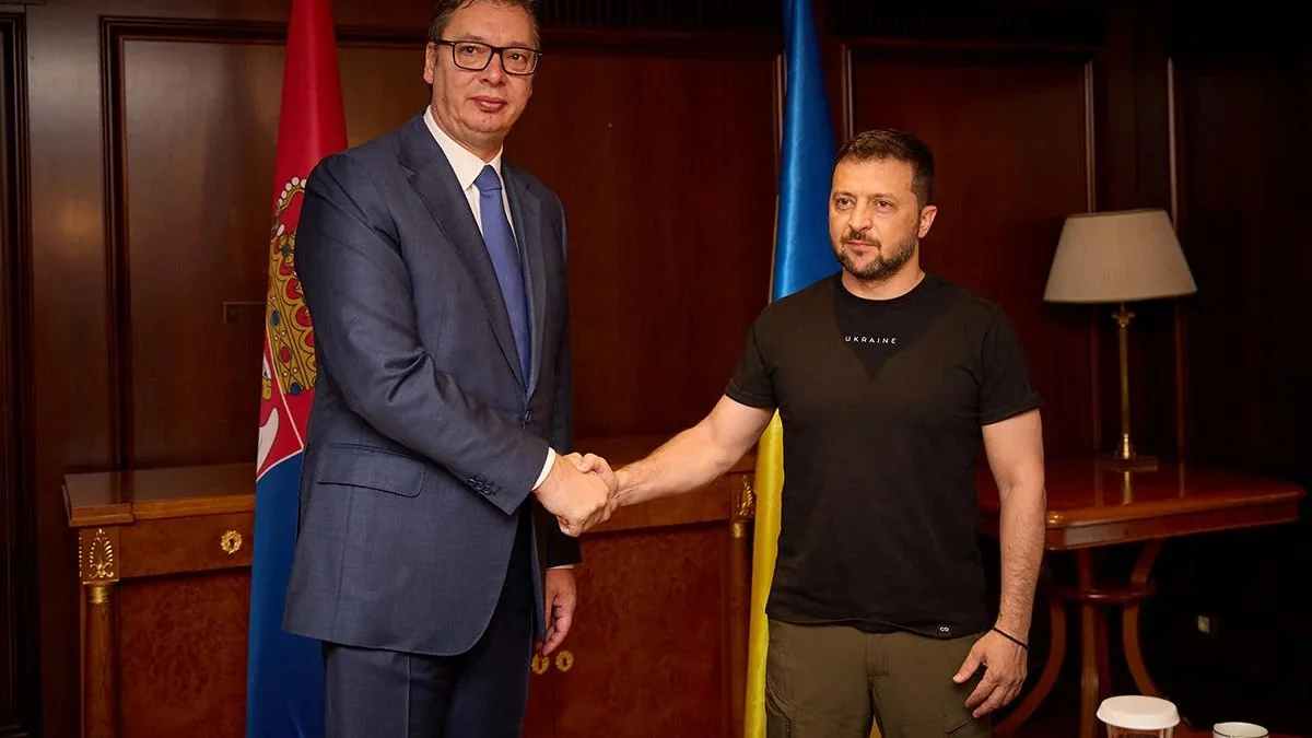 Vučić announced his intention to meet with Zelensky