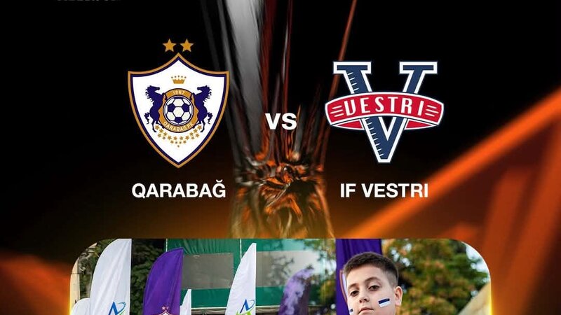 A fan zone will be organized before the “Qarabag” – “Vestri” match