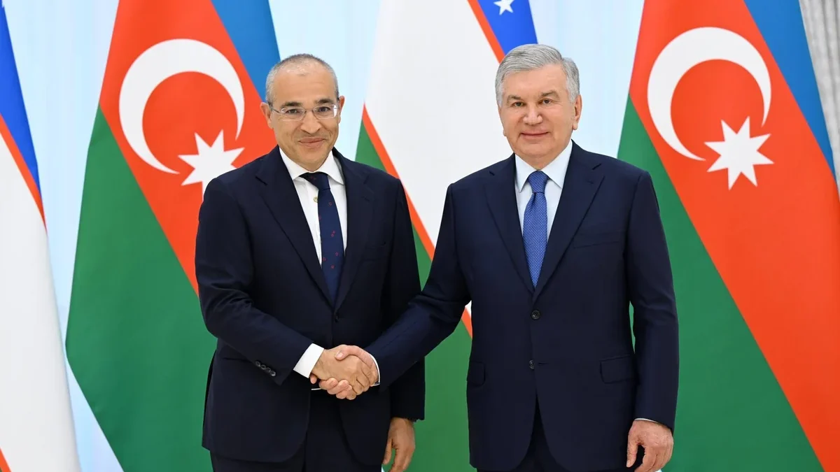 Mikayil Jabbarov met with the President of Uzbekistan and discussed trade and investment initiatives