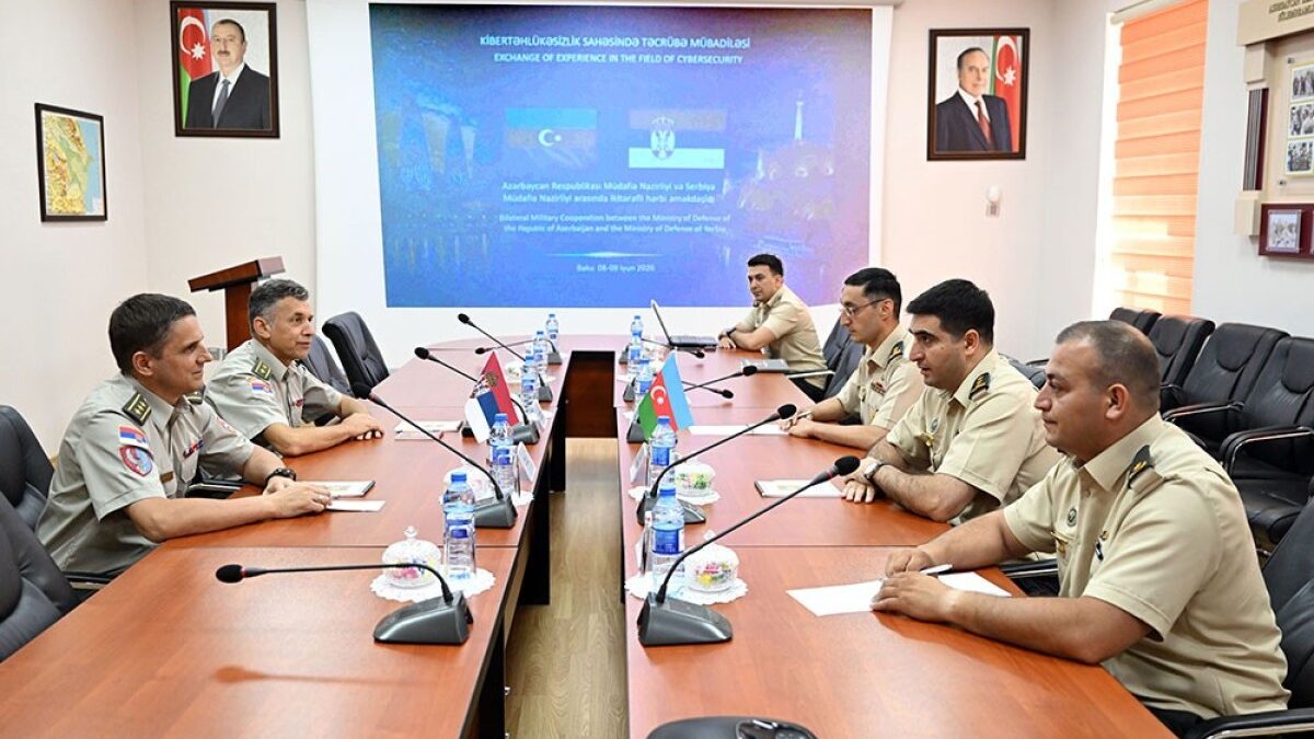 A meeting was held between military experts of Azerbaijan and Serbia in Baku
