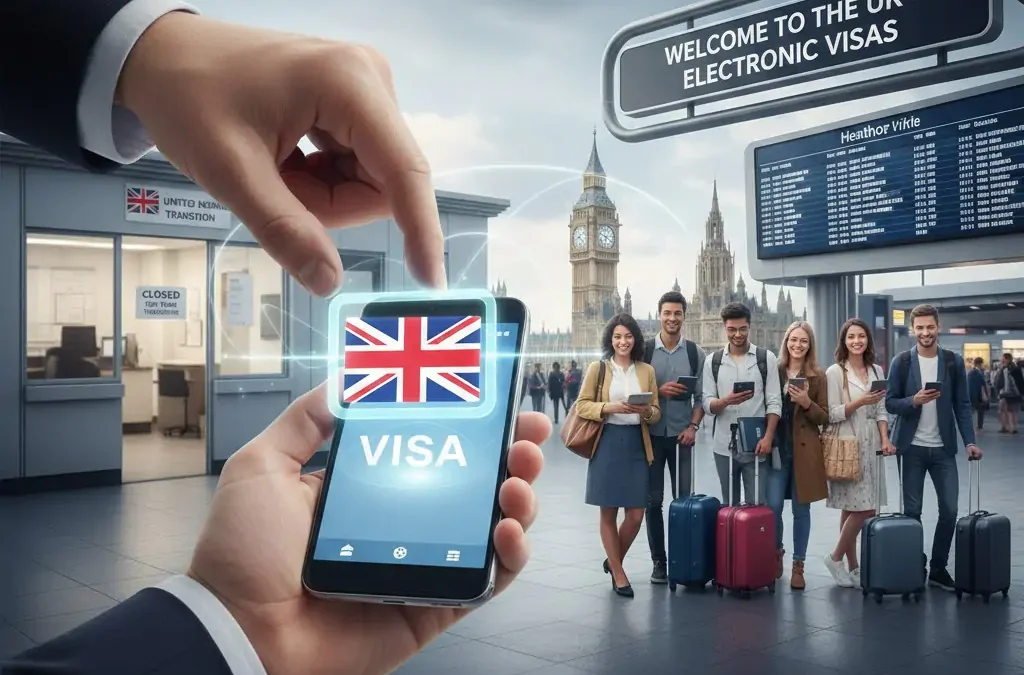 Great Britain has switched entirely to digital visas