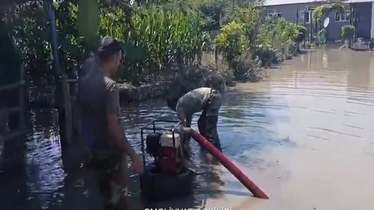 MES: Measures in flooded areas in Balakan continue without interruption