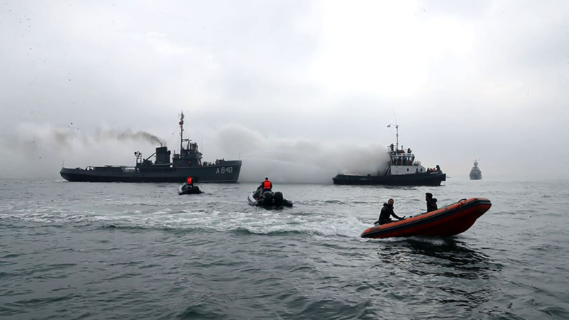 Russia issued a warning regarding the events in the Caspian Sea
