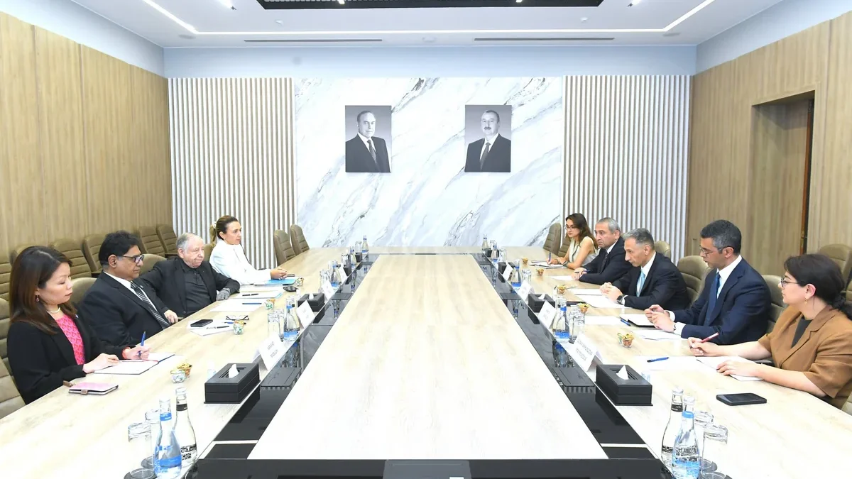 UN official briefed on road safety measures in Azerbaijan