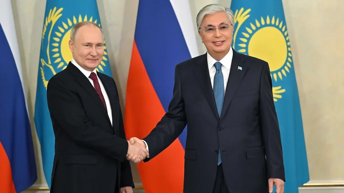 Putin met with Tokayev