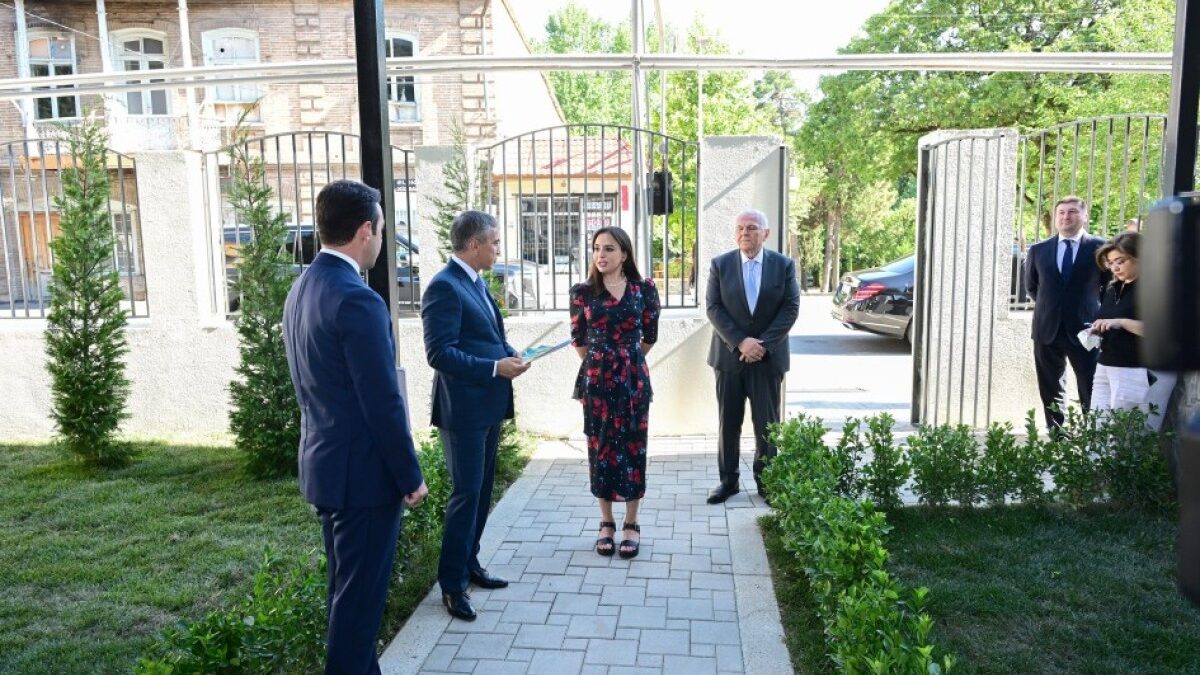 Leyla Aliyeva visited the Sheki City Art School – PHOTO