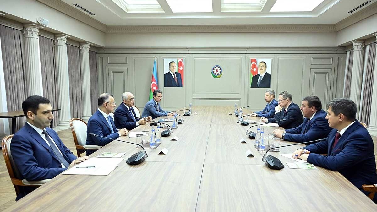 Ali Asadov met with the Minister of Health of Russia