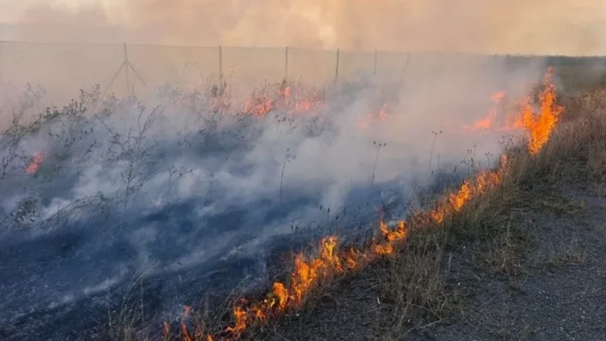 Fires have started in open areas in Aghdam, Fuzuli, and Jabrayil